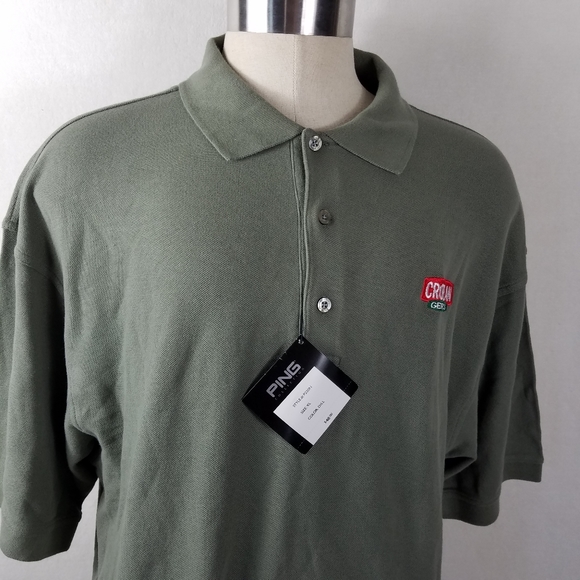 Ping Collection Mens Embroidered CROPLAN GENETICS - Picture 2 of 9